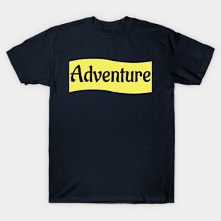 Adventure Typography T-Shirt